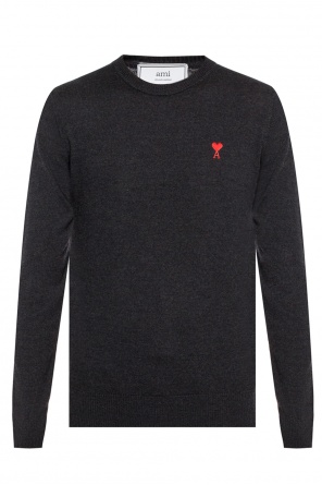Logo-embroidered sweater, zdjęcie 1 Logo-embroidered sweater od Ami Alexandre Mattiussi